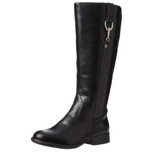LifeStride Women's X-Ibit Black Riding Equestrian Boot